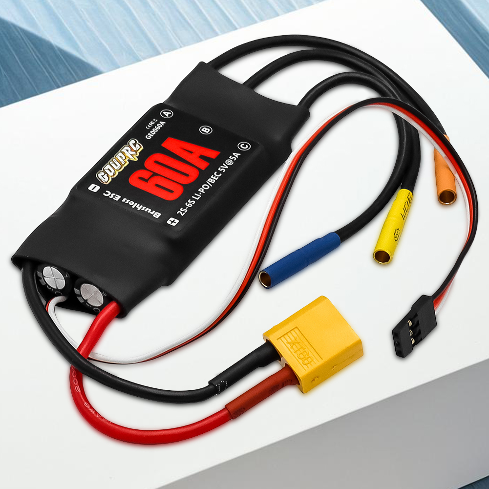 Rc Helicopter Electric - Elektroniczny regulator prędkości 60A z BEC