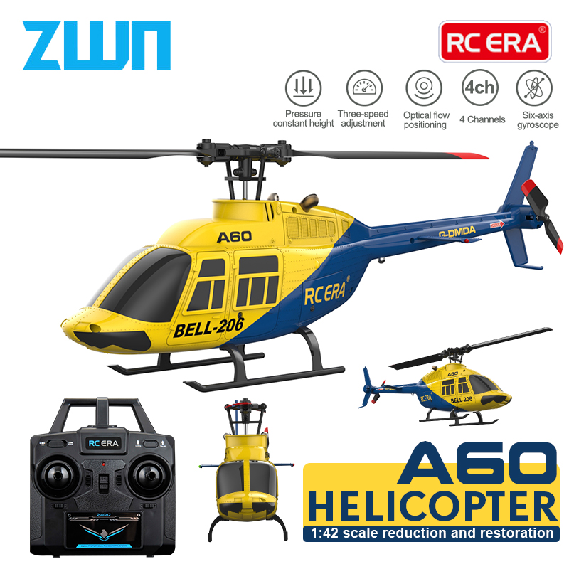 Rc Helicopter Large - Helikopter RC A60 2.4G z 6-osiowym