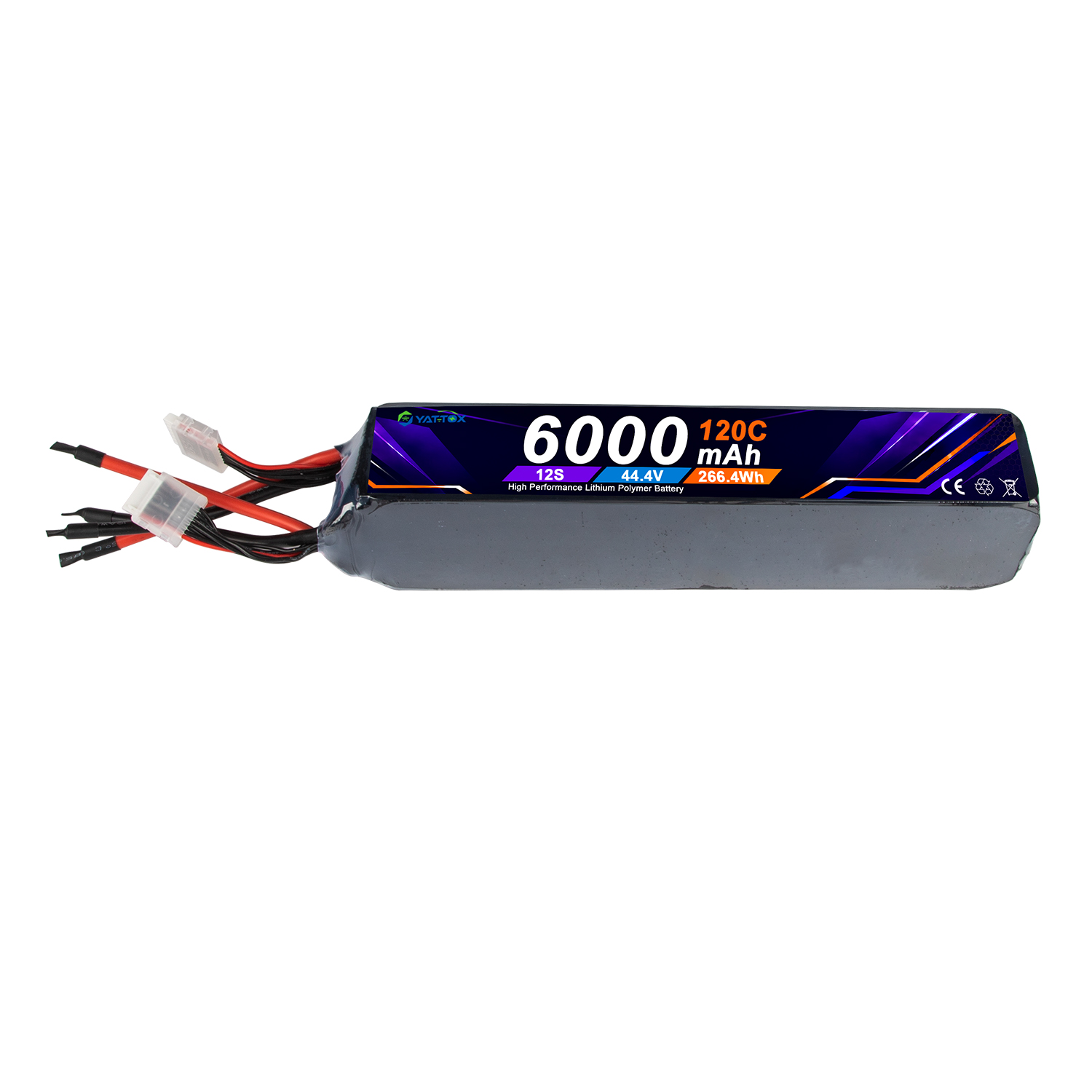 Rc Helicopter Large - Yattox 12S 6000mAh 120C 100% LCO