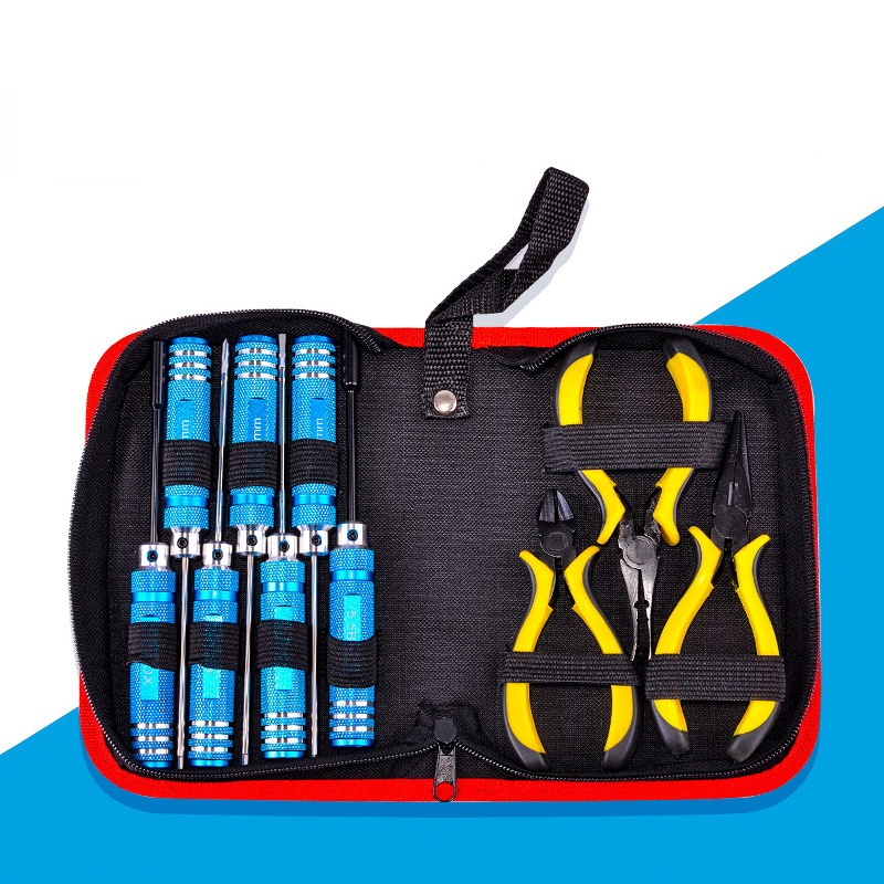 Rc Helicopter Tool Kit - 10 w 1 zestaw śrubokrętów szczypce