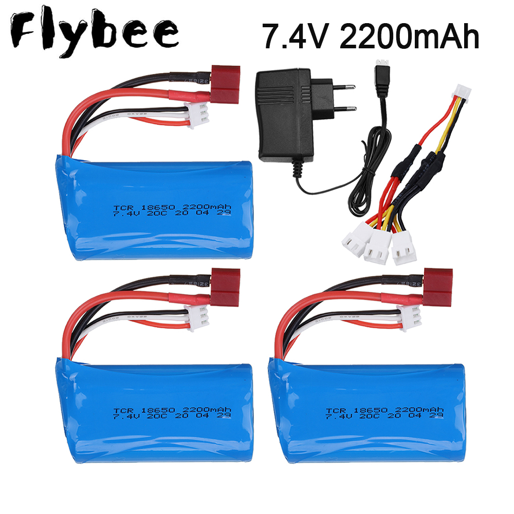 Rc Helicopter Parts - Akumulator Lipo 7,4 V 2200 mAh