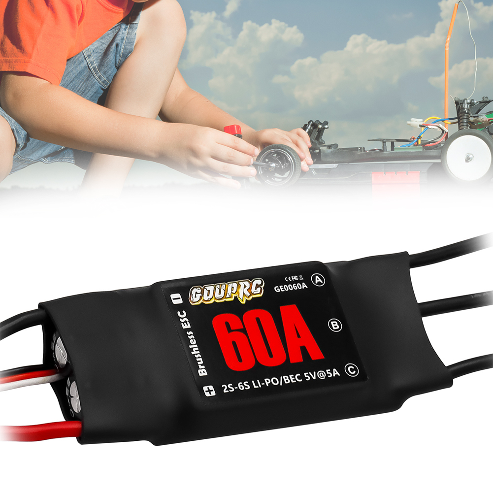 Rc Helicopter Electric - Bezszczotkowy regulator obrotów 60A 2-6S z