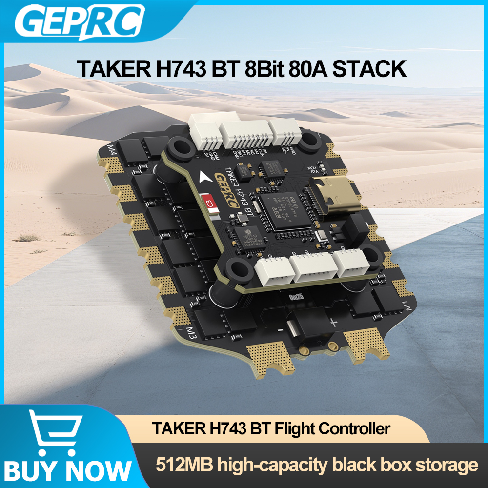 Rc Helicopter Remote Control - GEPRC TAKER H743 BT 8Bit 80A