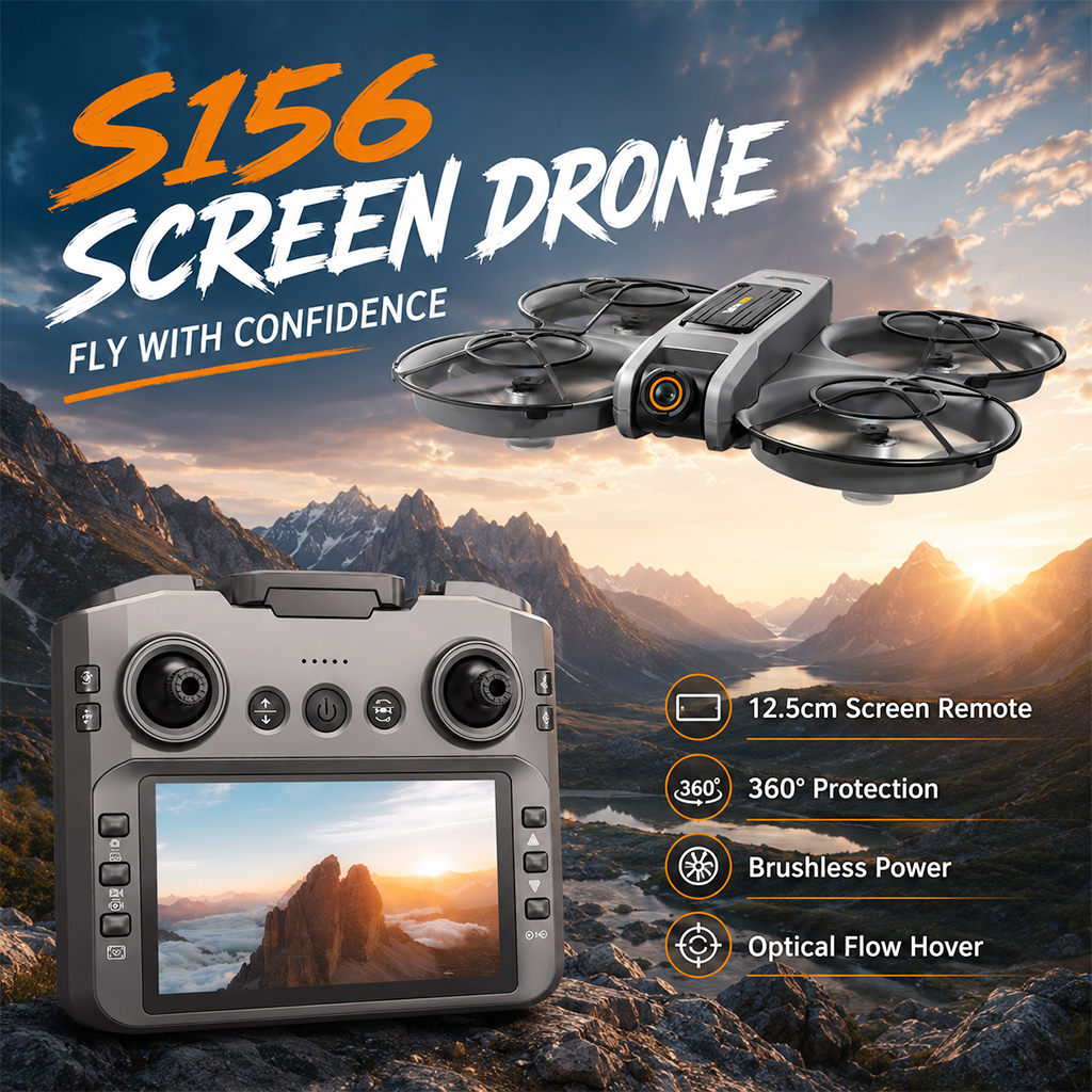 Rc Helicopter Electric - Dron RC ZNLYRION S156 z podwójną