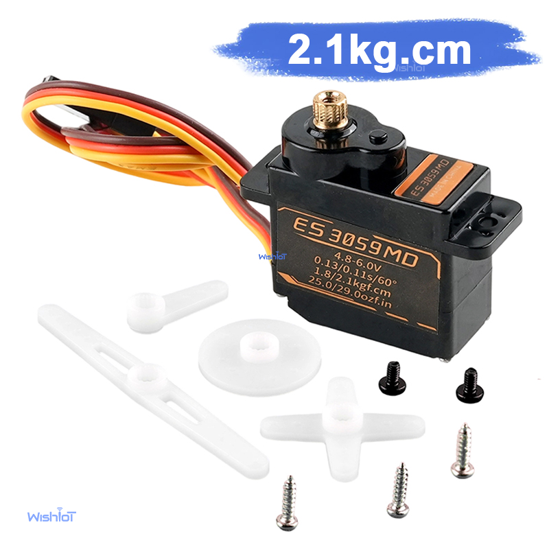Rc Helicopter Parts - EMAX ES3059MD Cyfrowe Mikro Serwo 9g