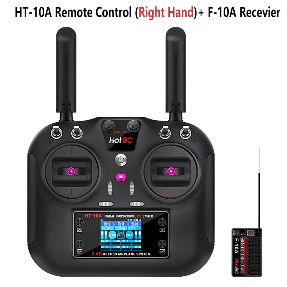Rc Helicopter Motor - Nadajnik Hotrc HT-10A 2.4G 10CH z