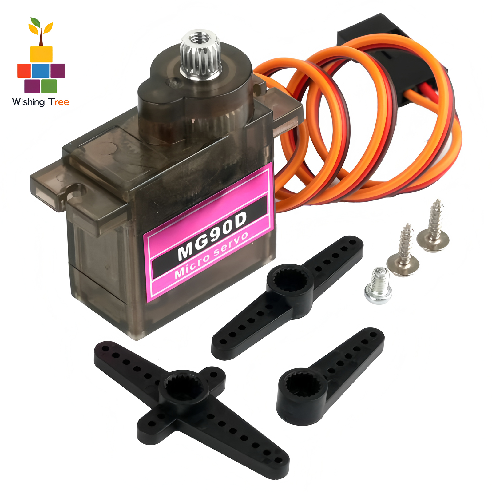Rc Helicopter Servo - MG90D 9g Mikro Serwo Wysoki Moment
