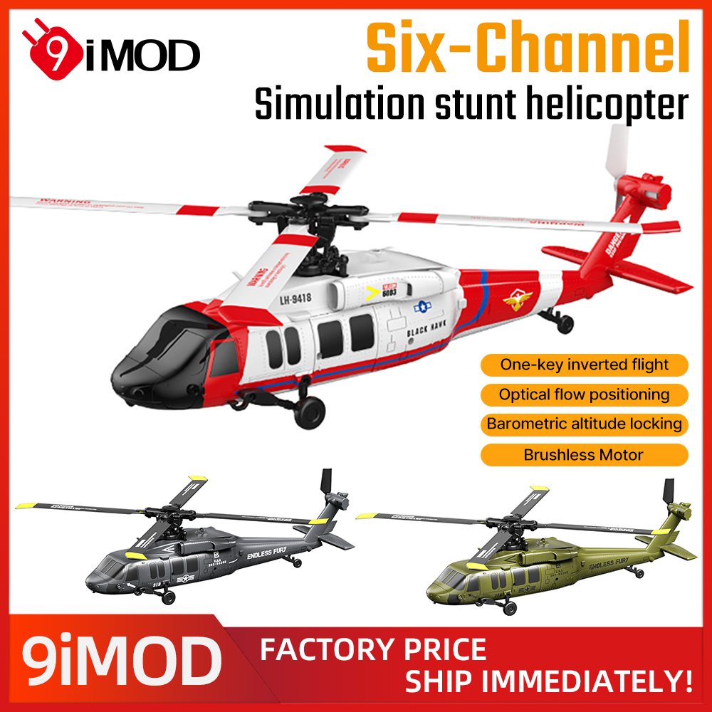 Rc Helicopter Large - Helikopter RC 9IMOD 6-kanałowy JJRC-U9901 z