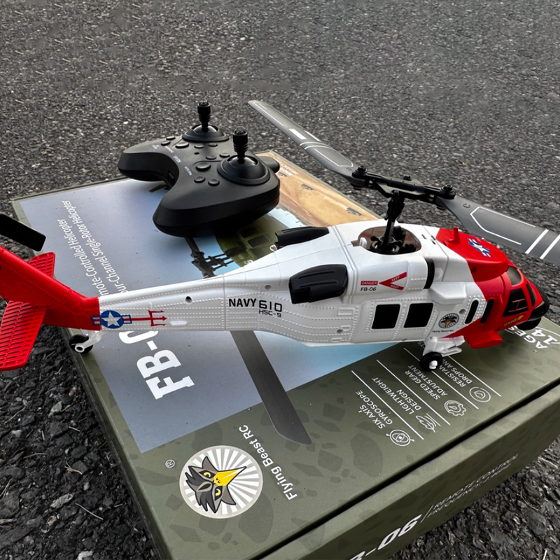 Rc Helicopter Large - Helikopter symulacyjny na zdalne sterowanie FB-06