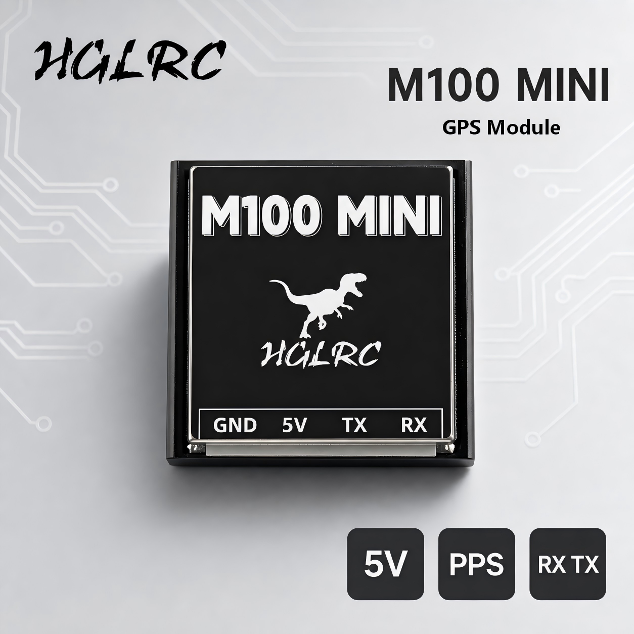 Rc Helicopter Parts - Moduł GPS HGLRC M100 Mini, chip