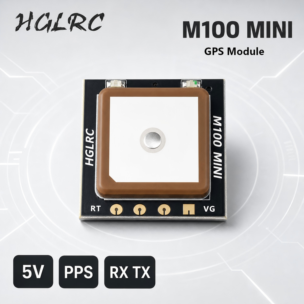 Rc Helicopter Parts - Moduł GPS HGLRC M100 MINI M10