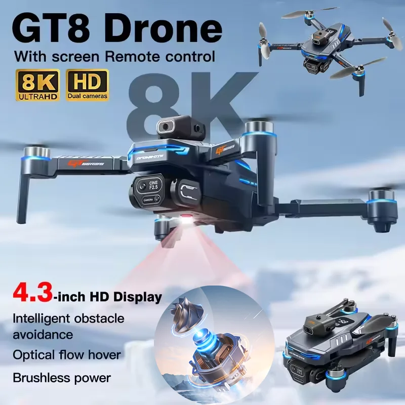 Rc Helicopter Electric - Zatwierdzony przez ANATEL Nowy Dron 4K