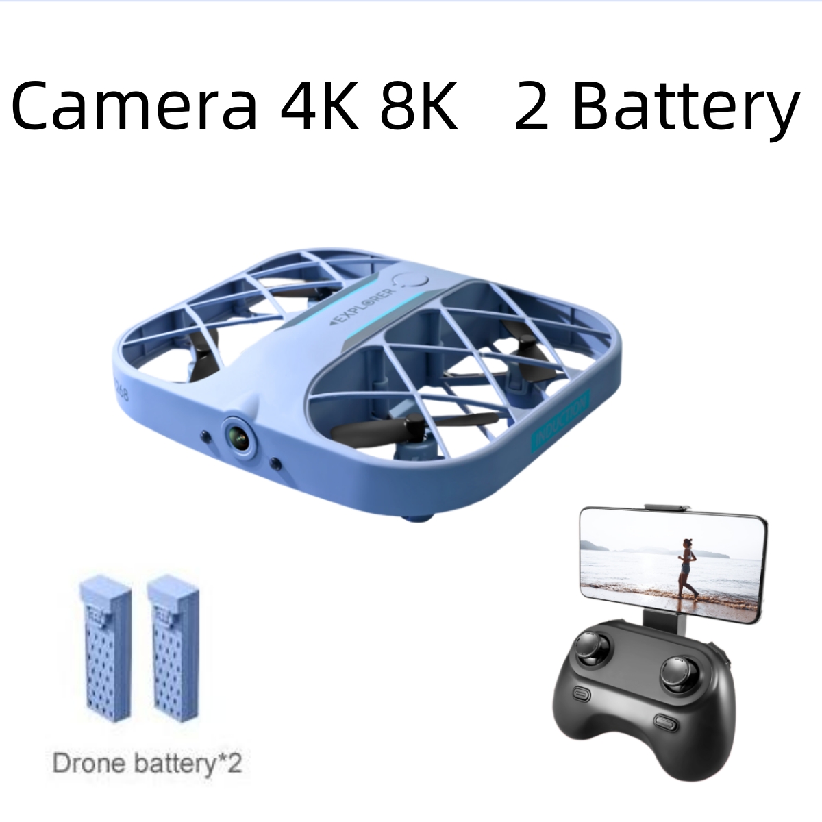 Rc Helicopter Case - JJRC H107 FPV RC Dron z