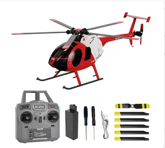 Rc Helicopter Gyro - Helikopter RC C189 MD500 1:28 4-kanałowy,