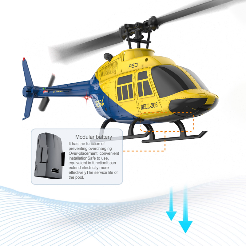 Helikopter RC A60 2.4G z 6-osi – Rc Helicopter Large recenzja i cena