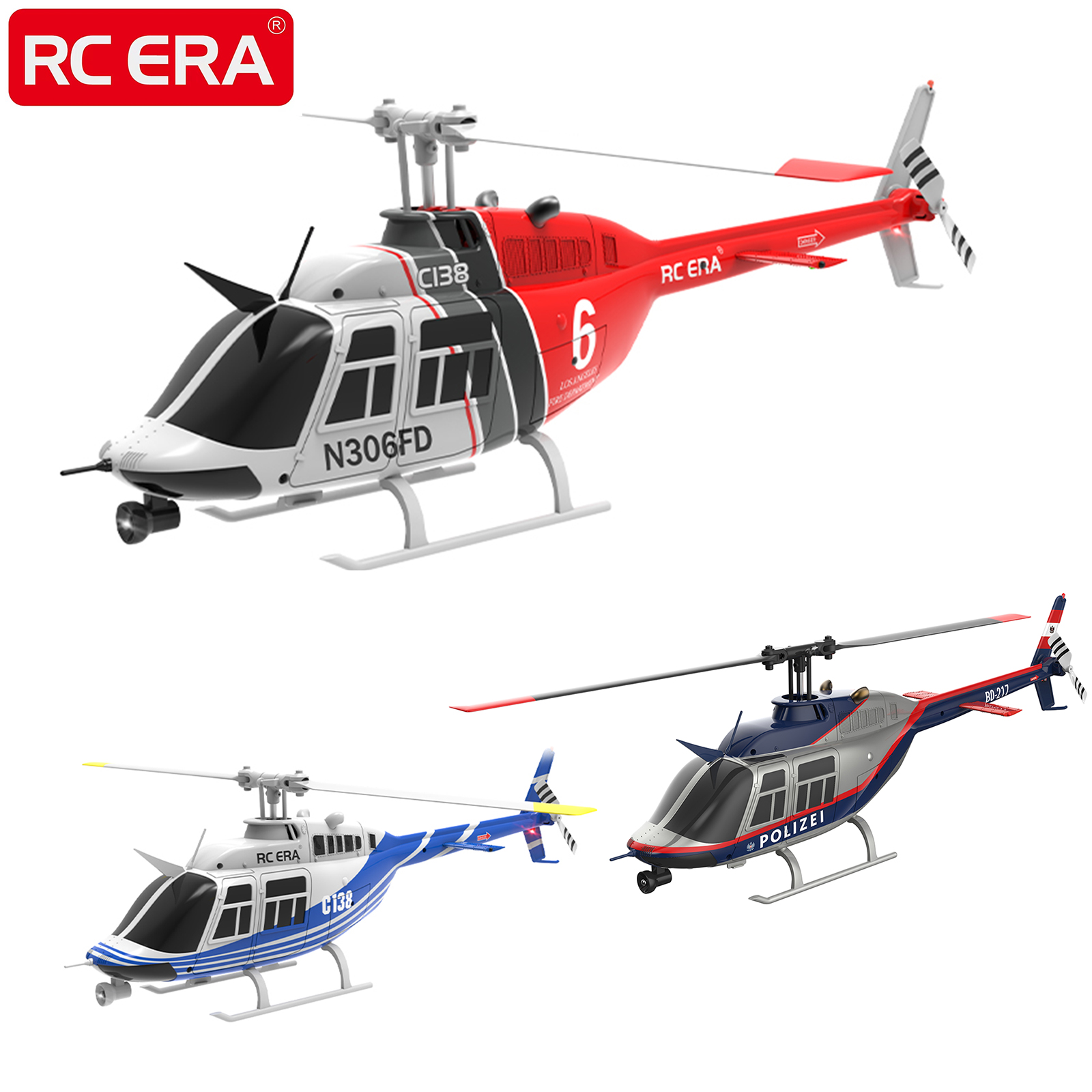 RC ERA C138 BELL 206 Jet Range – Rc Helicopter Large recenzja i cena