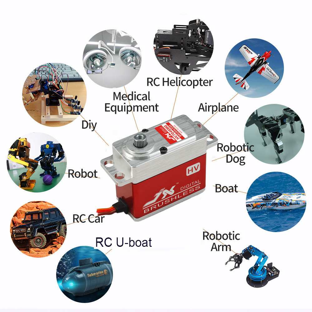 Silnik bezszczotkowy JX Servo  – Rc Helicopter Large recenzja i cena