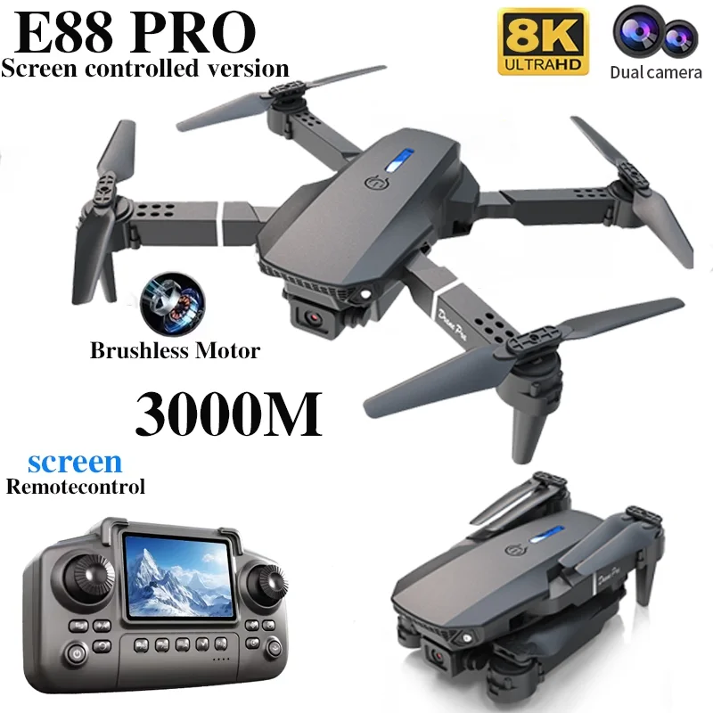 Profesjonalny dron E88 PRO z e – Rc Helicopter Electric recenzja i cena