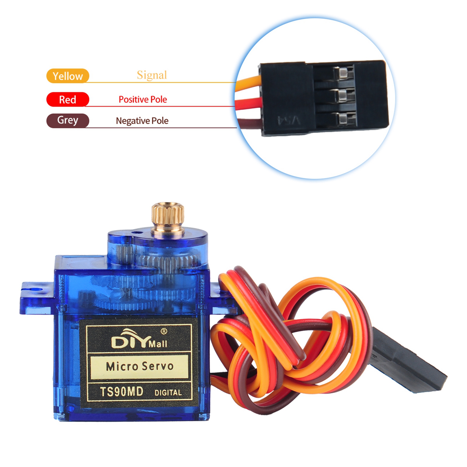 4 szt. Mikro Serwo Cyfrowe TS9 – Rc Helicopter Parts recenzja i cena