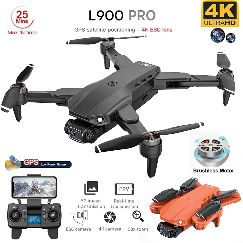 L900 Pro GPS Drone 4K Profesjo – Rc Helicopter Case recenzja i cena