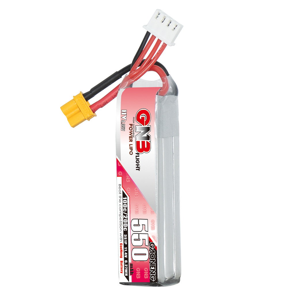 GNB HV 11.4V 550mAh 100C/200C  – Rc Helicopter Parts recenzja i cena