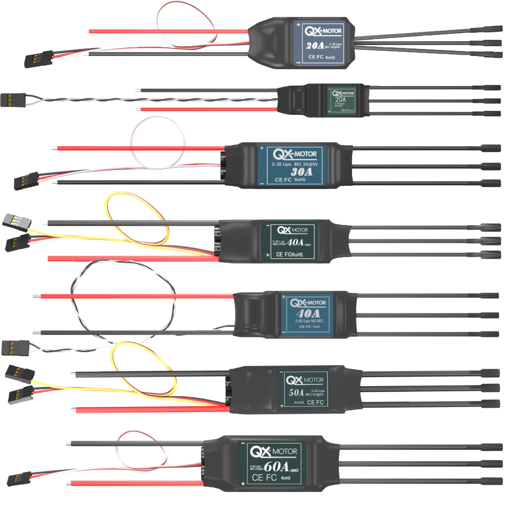 Seria QX-MOTOR Brushless ESC - – Rc Helicopter Battery recenzja i cena