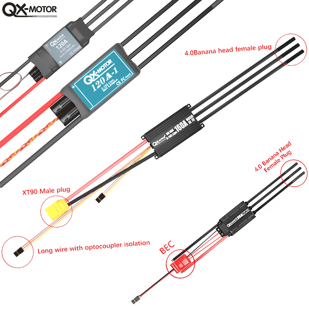 Seria QX-MOTOR Brushless ESC - – Rc Helicopter Battery recenzja i cena