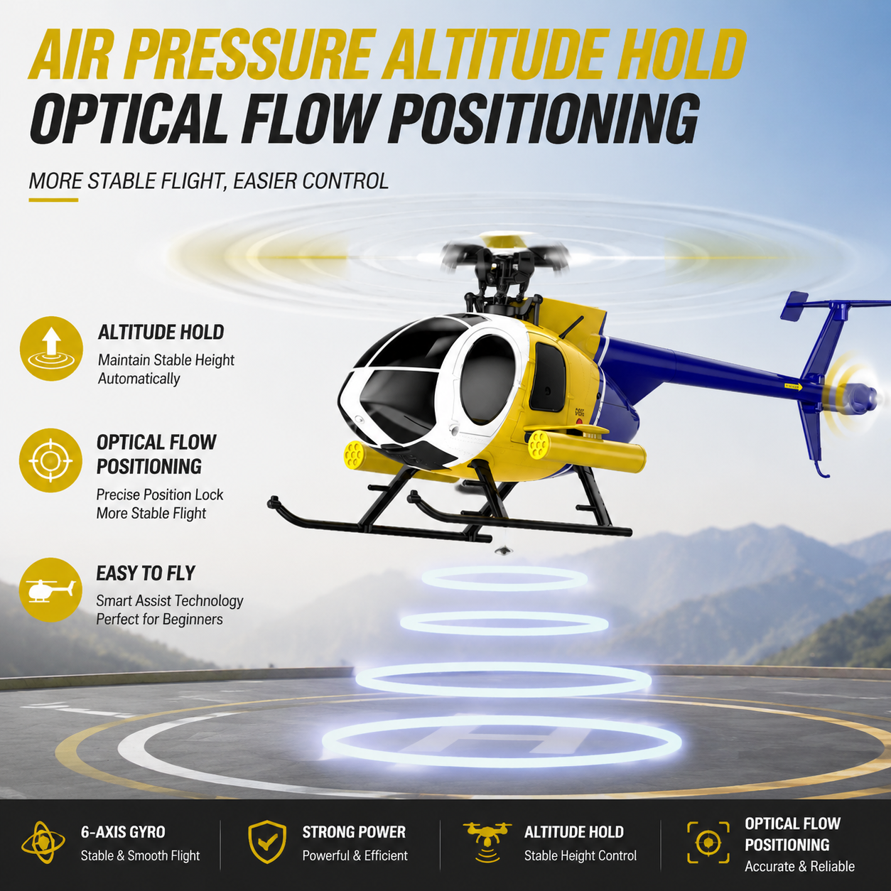 Helikopter RC K300 6-kanałowy  – Rc Helicopter Large recenzja i cena