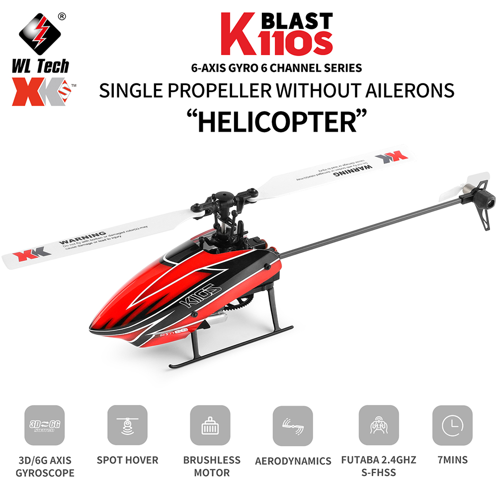 Wltoys XK K110S 6CH 3D 6G Syst – Rc Helicopter Large recenzja i cena