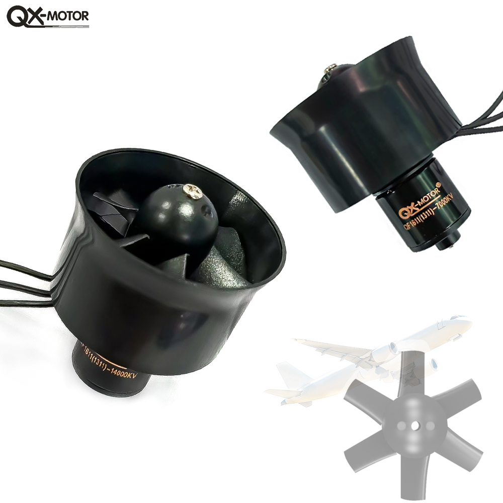 QX-MOTOR 30MM EDF QF1611 6-łop – Rc Helicopter Blade recenzja i cena