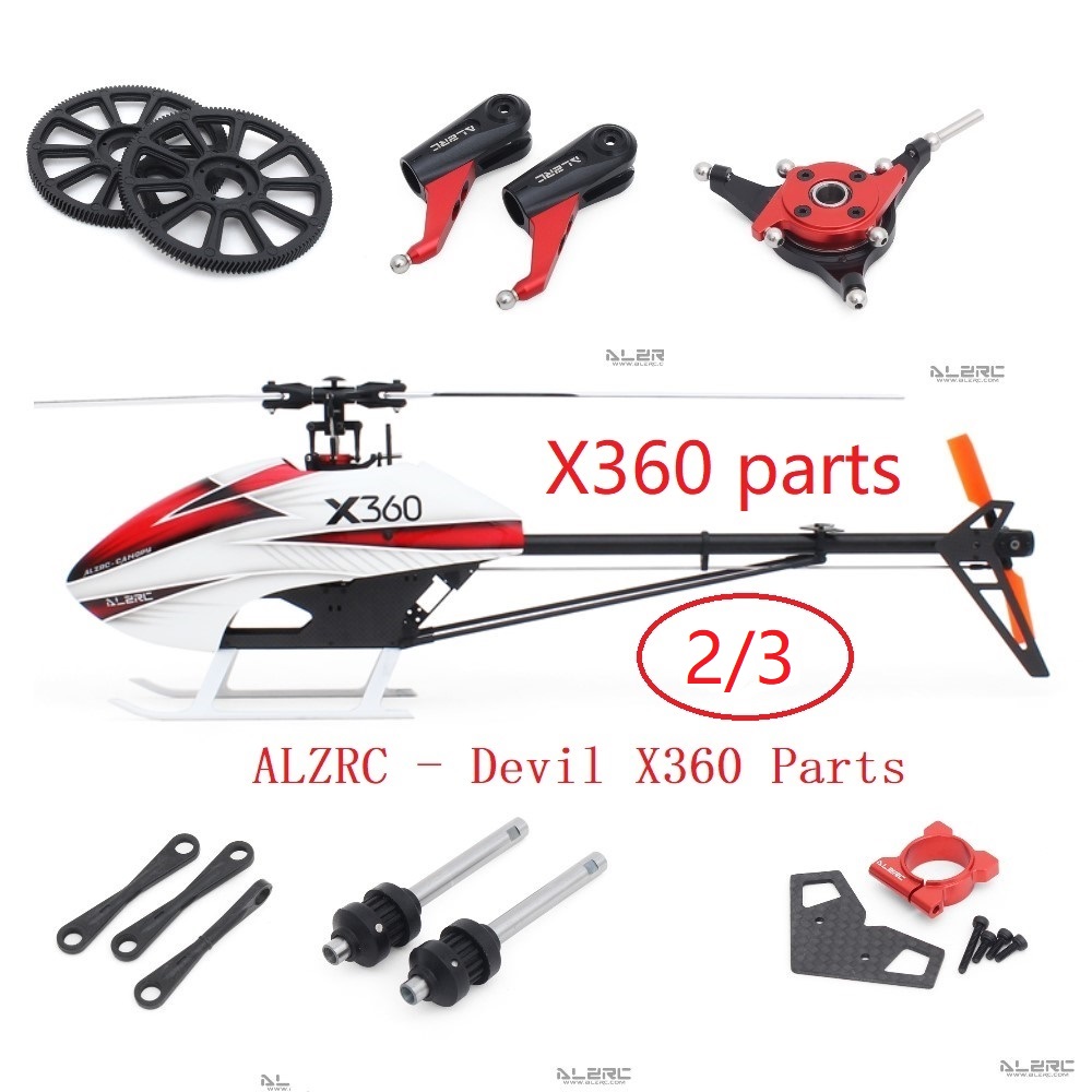 Części ALZRC Devil X360, wysię – Rc Helicopter Bag recenzja i cena