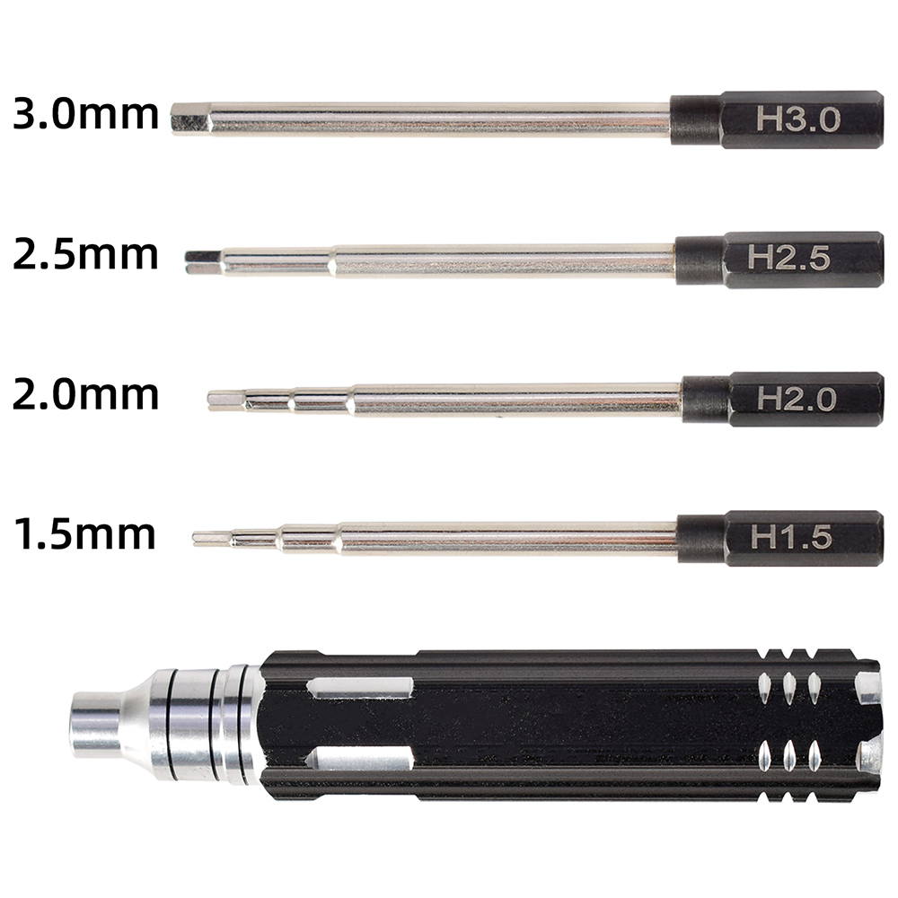 Części RC 4 w 1 1,5 mm 2,0 mm  – Rc Helicopter Tool Kit recenzja i cena