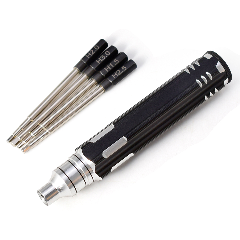 Części RC 4 w 1 1,5 mm 2,0 mm  – Rc Helicopter Tool Kit recenzja i cena