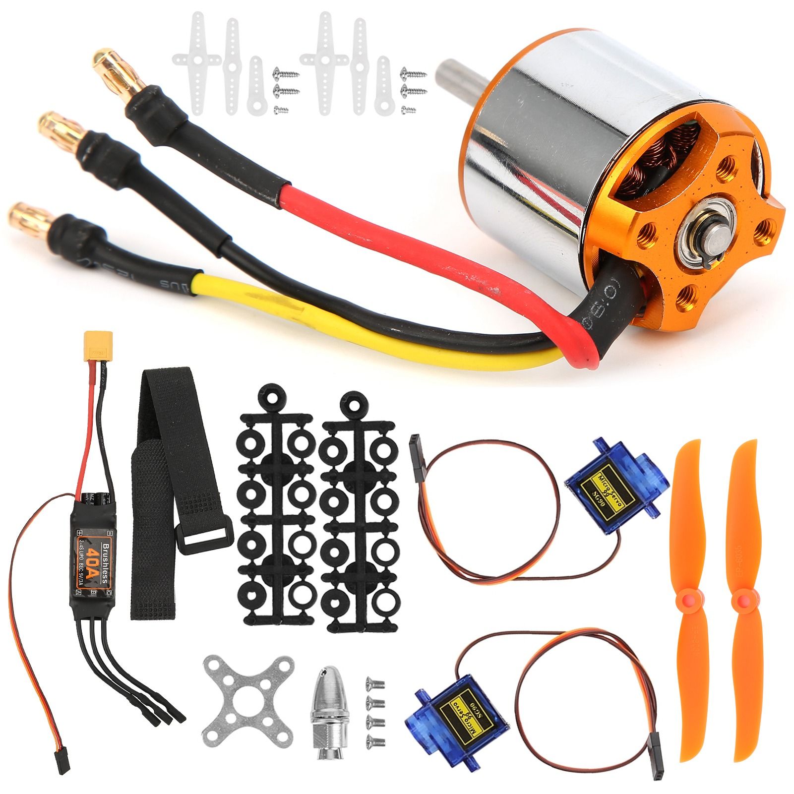 Silnik 2217 KV1250, śmigło 806 – Rc Helicopter Motor recenzja i cena