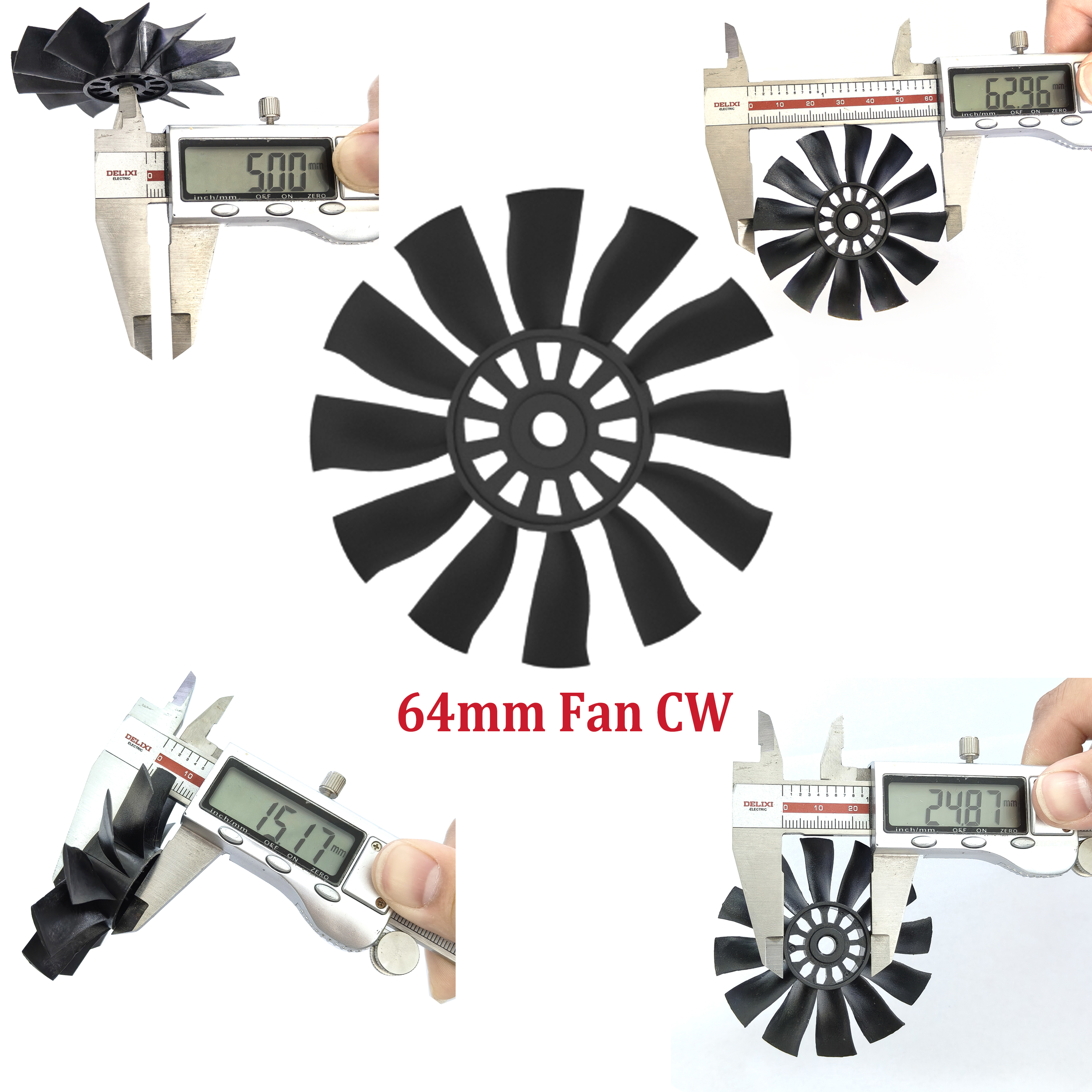 Łopatki wentylatora QX-MOTOR 1 – Rc Helicopter Blade recenzja i cena