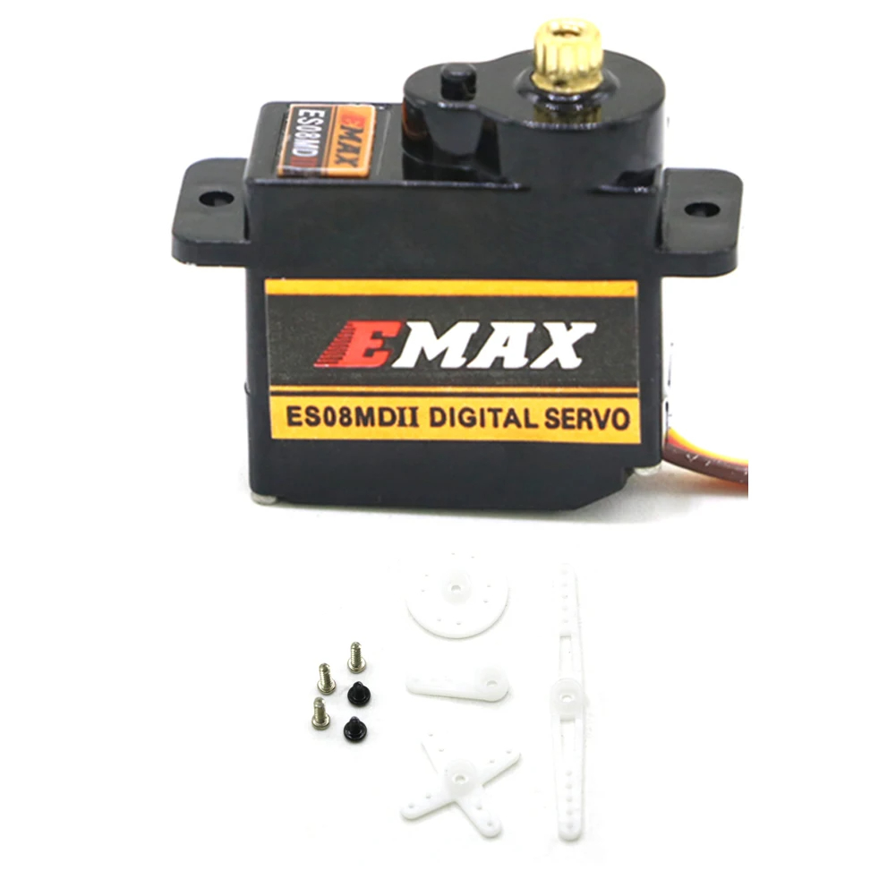 EMAX ES08MDII ES08MD II Serwo  – Rc Helicopter Servo recenzja i cena