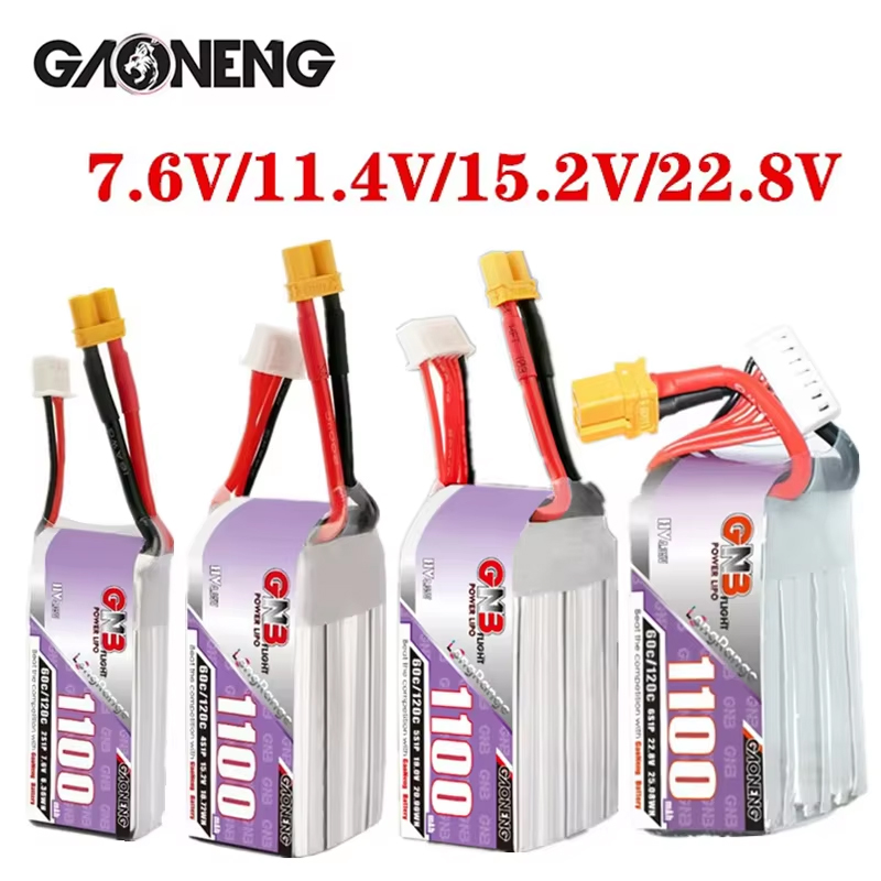 GNB 1100mAh 2S 3S 4S 6S 60C/12 – Rc Helicopter Parts recenzja i cena