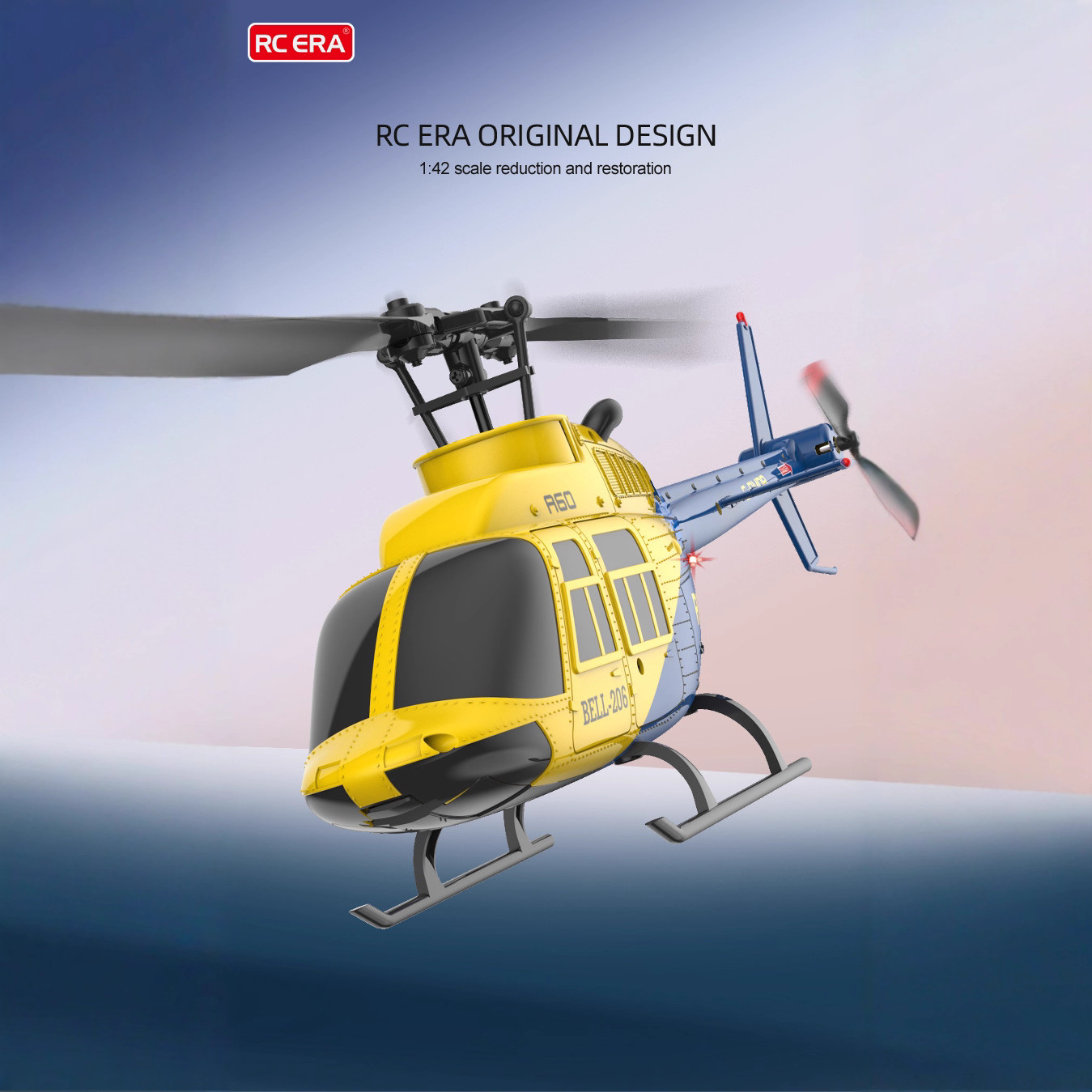 Helikopter RC Bell 206 w skali – Rc Helicopter Single Rotor recenzja i cena