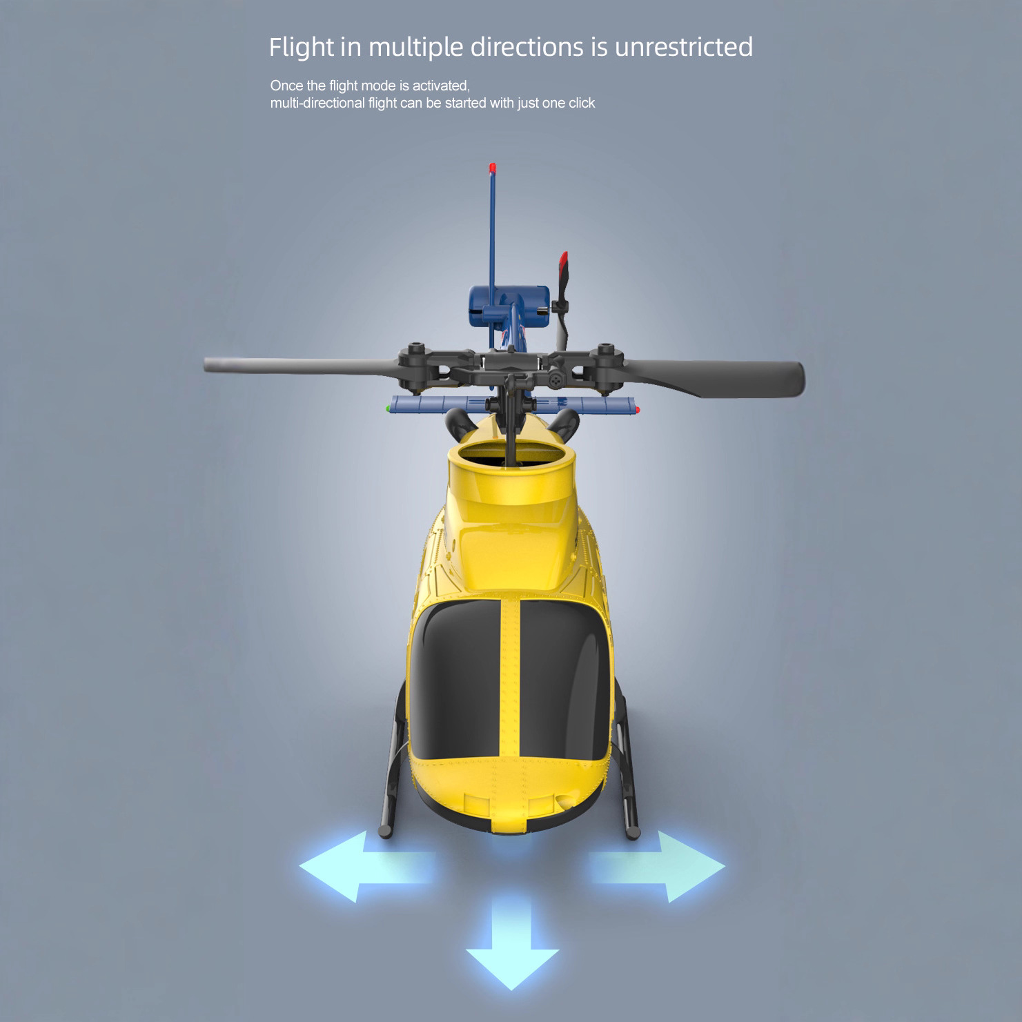 Helikopter RC Bell 206 w skali – Rc Helicopter Single Rotor recenzja i cena