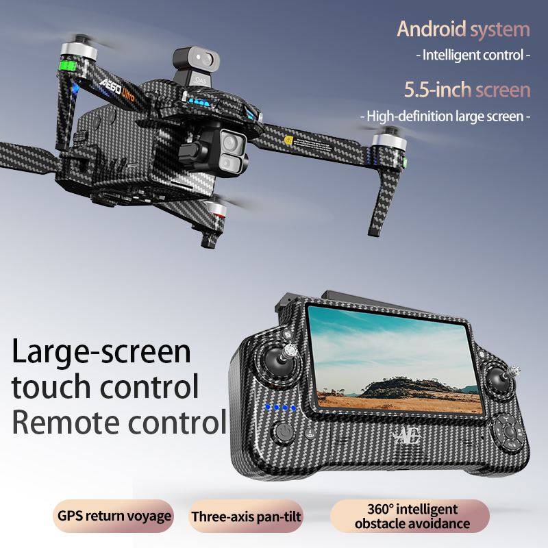 Profesjonalny dron AE60 GPS z  – Rc Helicopter Electric recenzja i cena