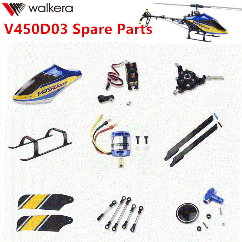 Walkera V450D03 silnik śmigła  – Rc Helicopter Coaxial recenzja i cena