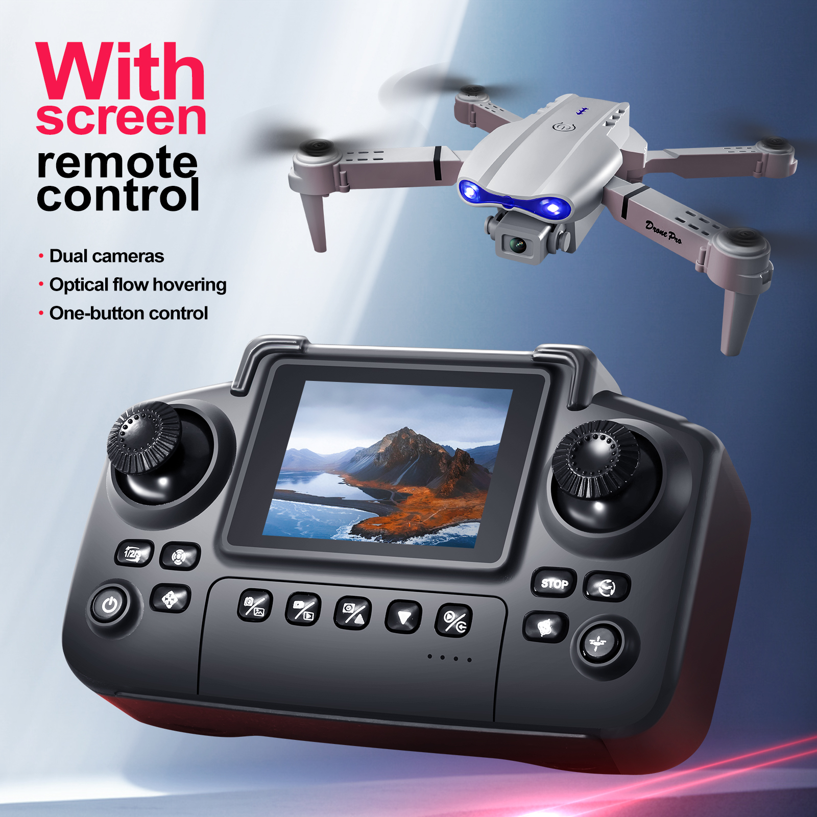 2025 Nowy ulepszony dron E88 E – Rc Helicopter Case recenzja i cena