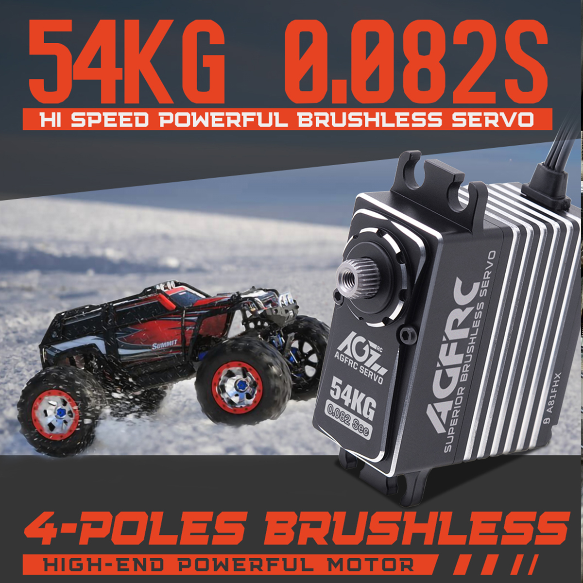 AGFRC A81FHX 54KG HV 4-Pole Be – Rc Helicopter Large recenzja i cena