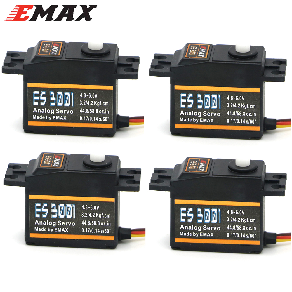 1/4 SZT. EMAX ES3001 4.8-6.0V  – Rc Helicopter Parts recenzja i cena