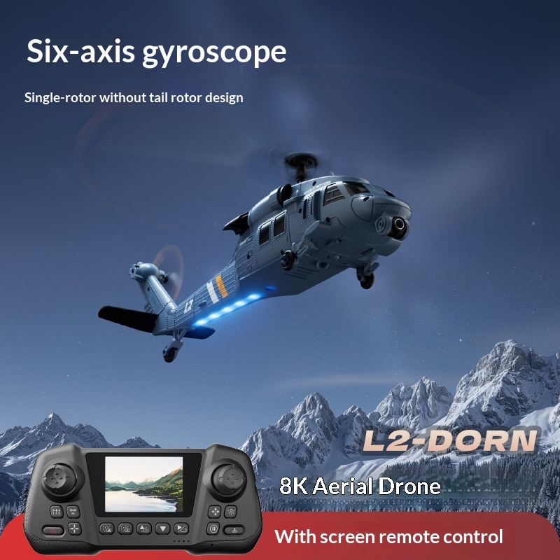 Helikopter RC 4DRC L2 z kamerą – Rc Helicopter Single Rotor recenzja i cena