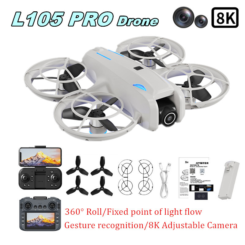 Dron L105 PRO Duel z obiektywe – Rc Helicopter Case recenzja i cena