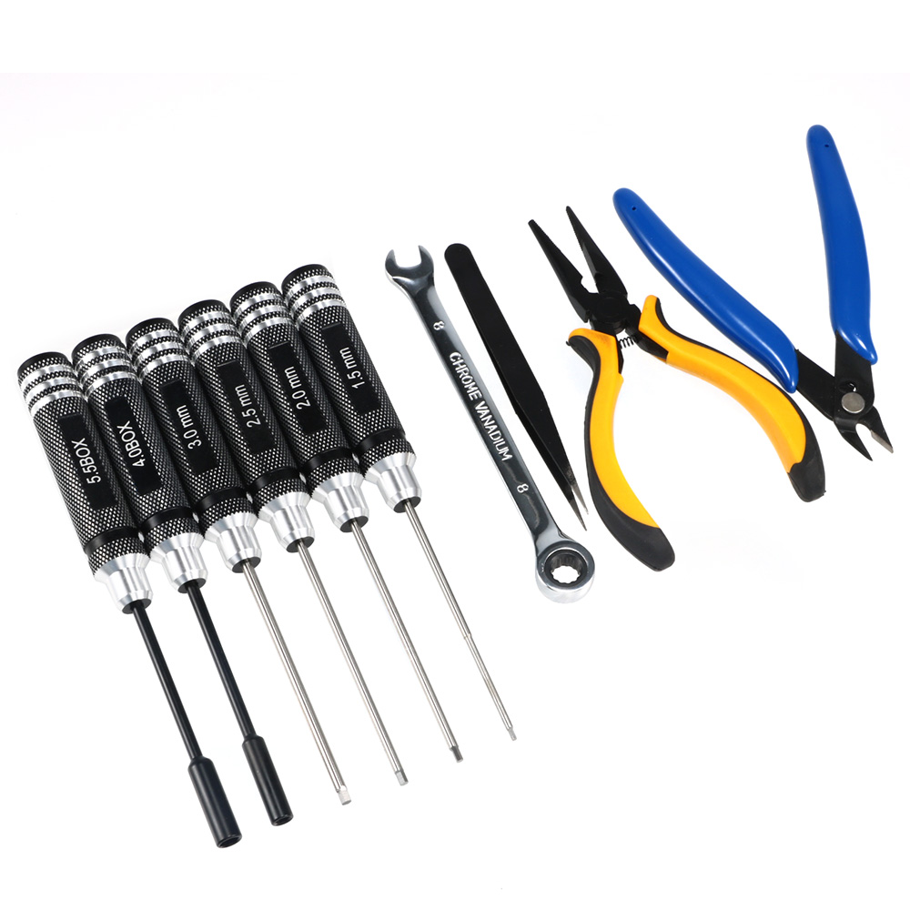 10 SZT. Zestaw Narzędzi 10w1 d – Rc Helicopter Tool Kit recenzja i cena