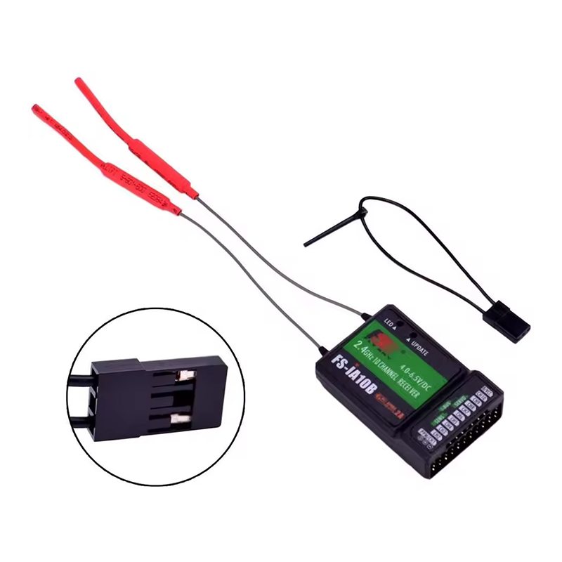 Odbiornik Flysky FS-iA10B 2.4G – Rc Helicopter Battery recenzja i cena