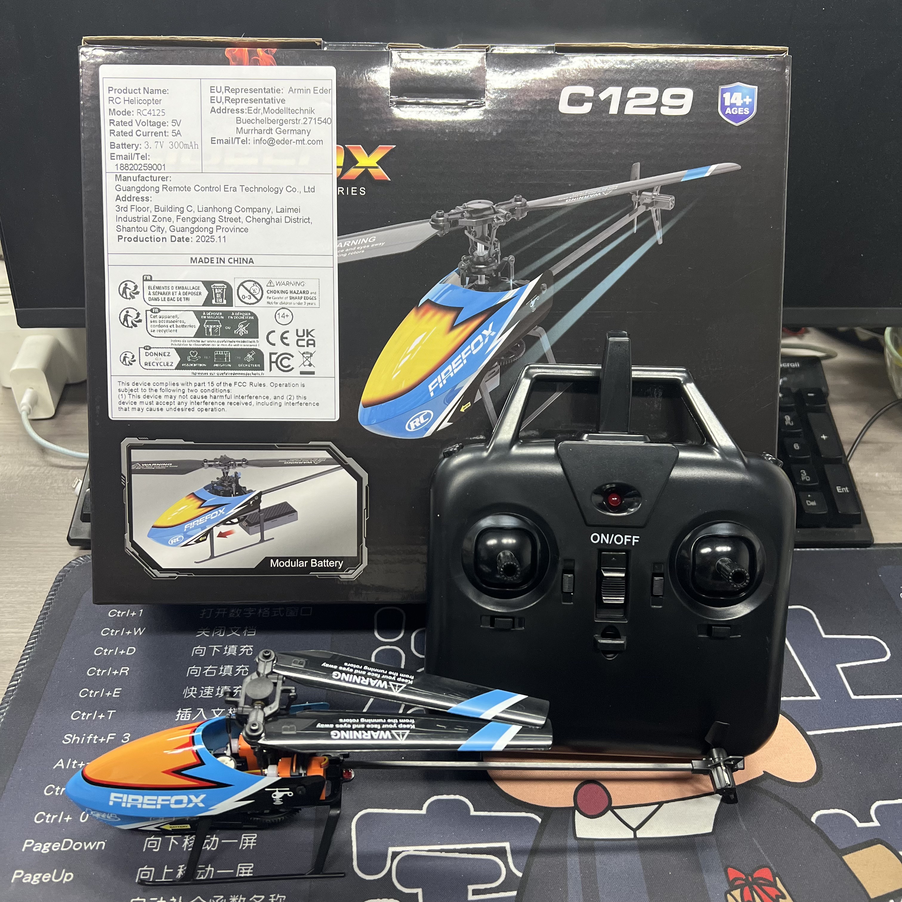 Helikopter RC ERA C129, 4 kana – Rc Helicopter Single Rotor recenzja i cena
